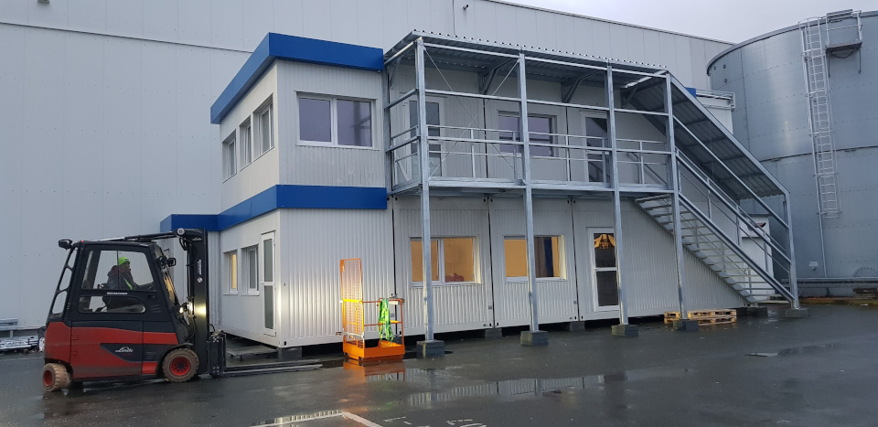 Warex - Modulgebäude - Verwaltungskomplex