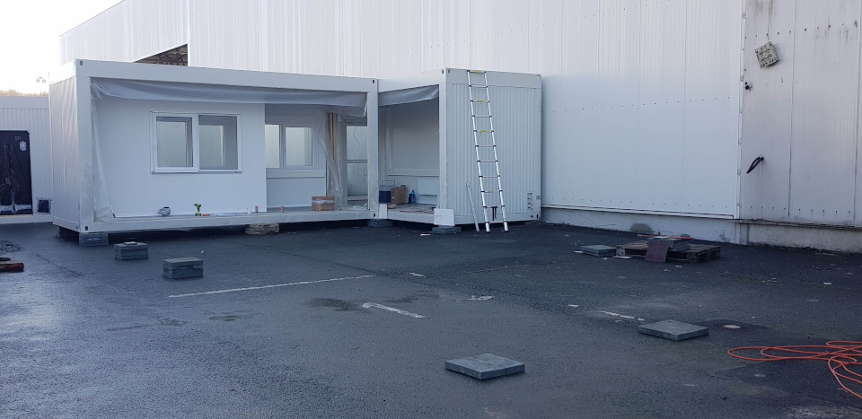 Warex - Modulgebäude - Verwaltungskomplex